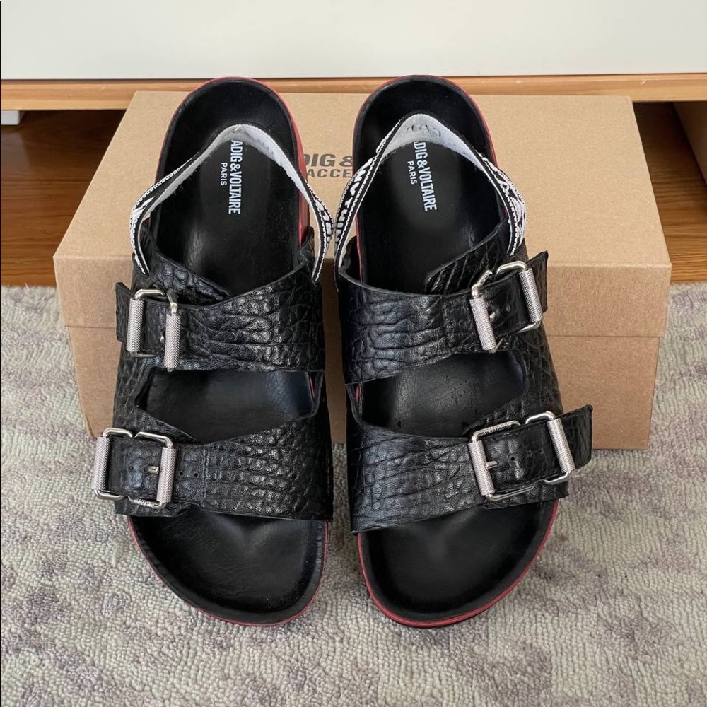 Zadig & Voltaire Girls Can Do Anything Sandals